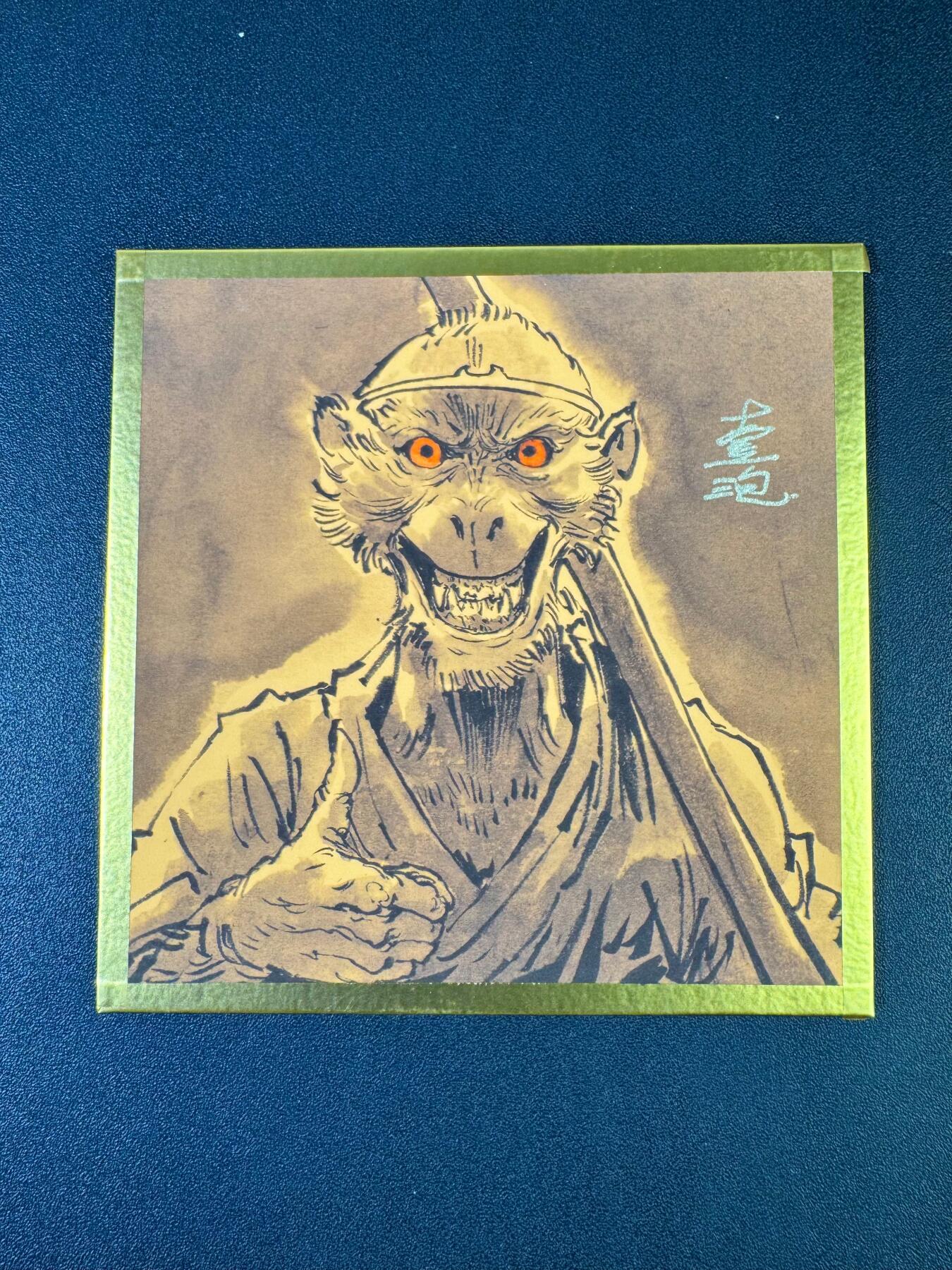 NO.20 好又多金牌大场，新年马到成功！新店点关注不迷路！每周一站式配齐，方便凑单！（周6晚8点截拍，卖家送拍0抽成！） 【1/1手绘卡】一泡老师签绘 大圣点赞【乾坤四海问一问，历代驰名第一妖】