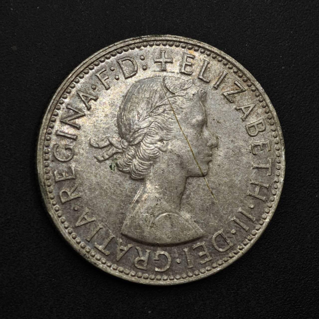 【淘币小摊】限时拍第八百三十九拍  散币银币场  满百包邮可预留两周  周一统一发货  澳大利亚1963年乔治六世弗洛林银币参考银价95