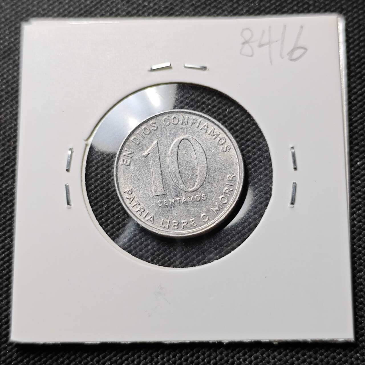 KK钱币收藏小铺  第384期  2月预留时间 周末发货  尼加拉瓜10分