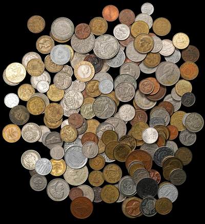 修遠堂世界钱币第一百期 - 世界硬币 第一组 约180枚