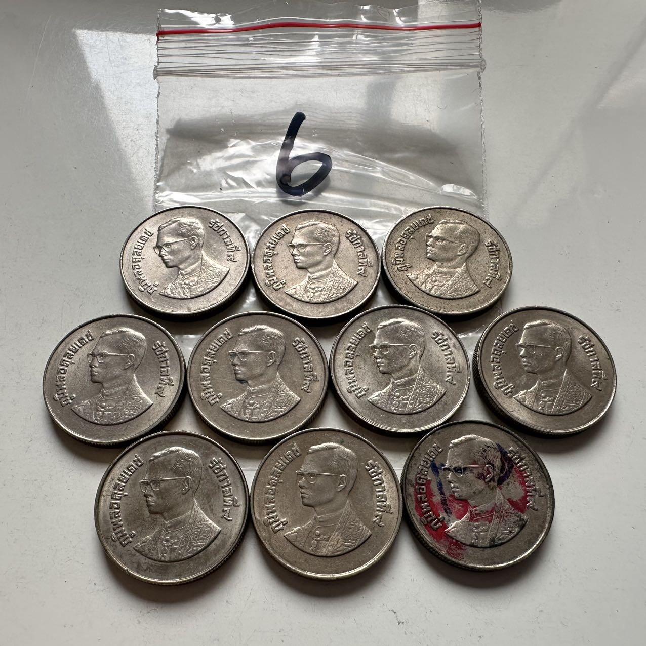 🌹外币初藏🌹🐯2026年第2场  泰国纪念币专场 1985年国际青年节2泰铢纪念币10枚