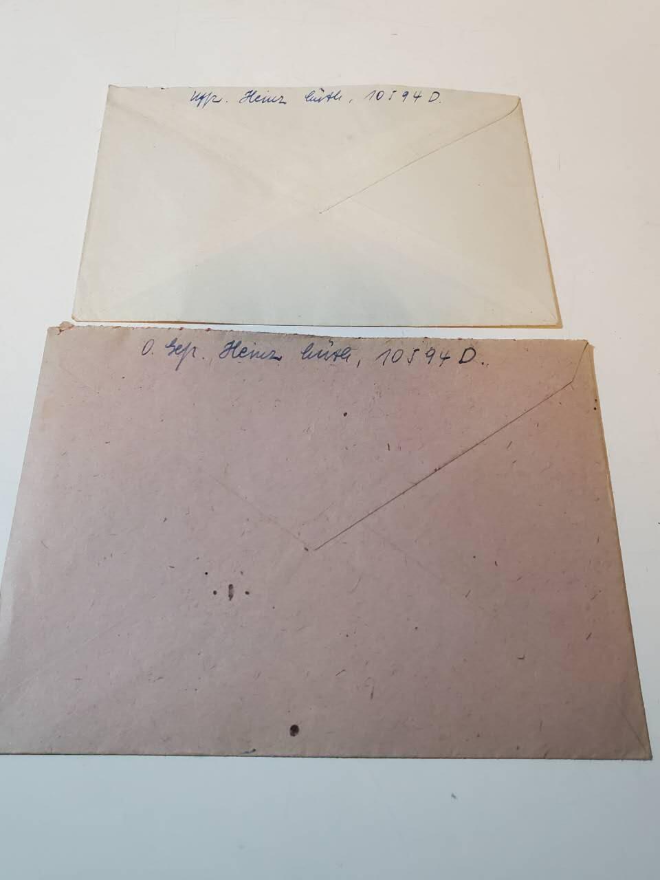 韵星假日拍卖第三十五期 -- Rimey Holidays Auction 34 nazi德国战地军邮信函两封