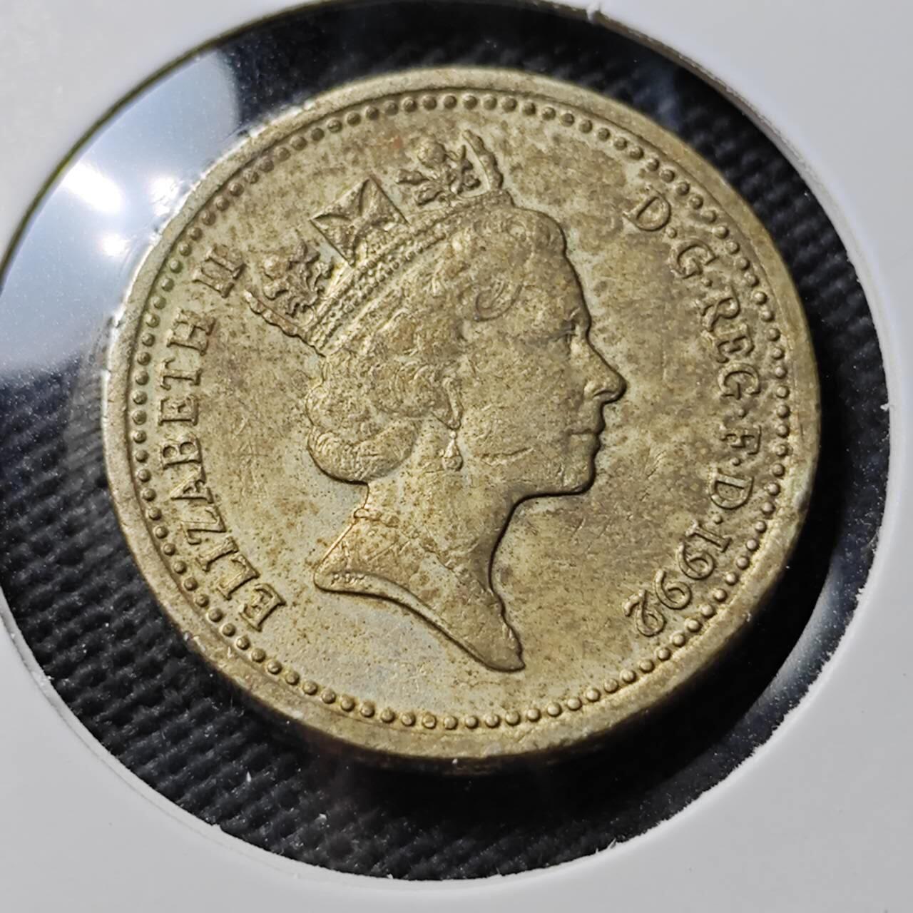 KK钱币收藏小铺  第383期  2月预留时间 周末发货  英国1镑