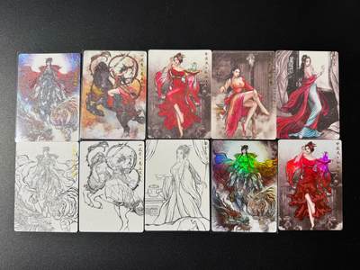 NO.20 好又多金牌大场，新年马到成功！新店点关注不迷路！每周一站式配齐，方便凑单！（周6晚8点截拍，卖家送拍0抽成！） - 卡德曼 张建东水浒 女性角色卡10张 扈三娘 潘金莲 顾大嫂 孙二娘