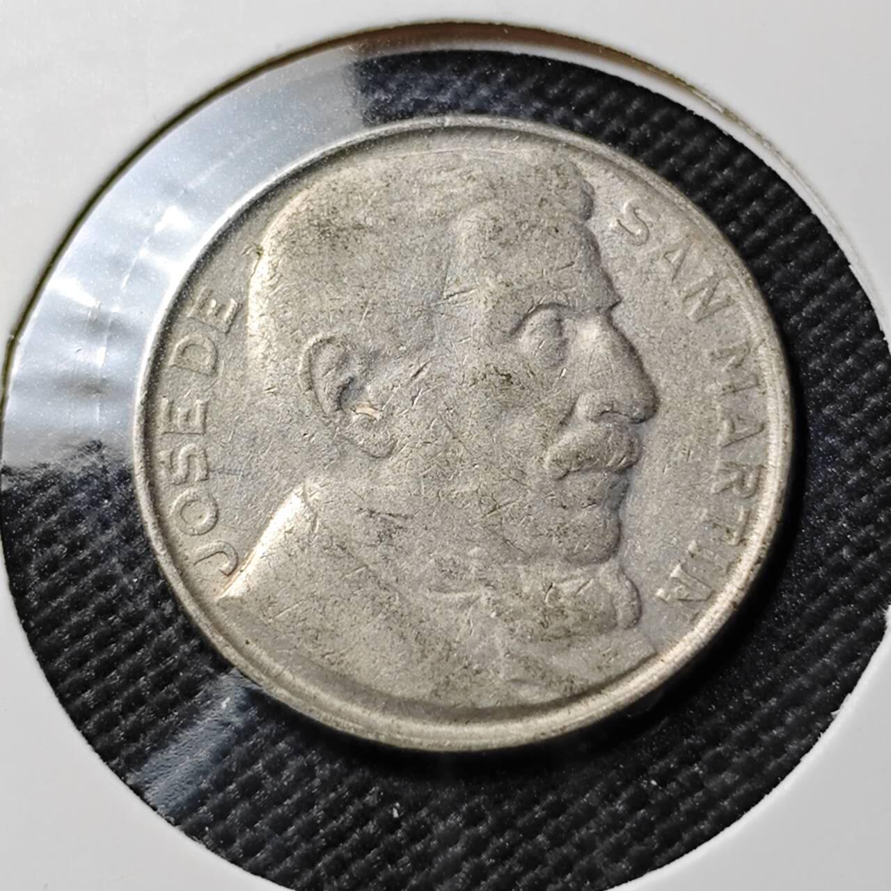 KK钱币收藏小铺  第384期  2月预留时间 周末发货  阿根廷20分纪念币