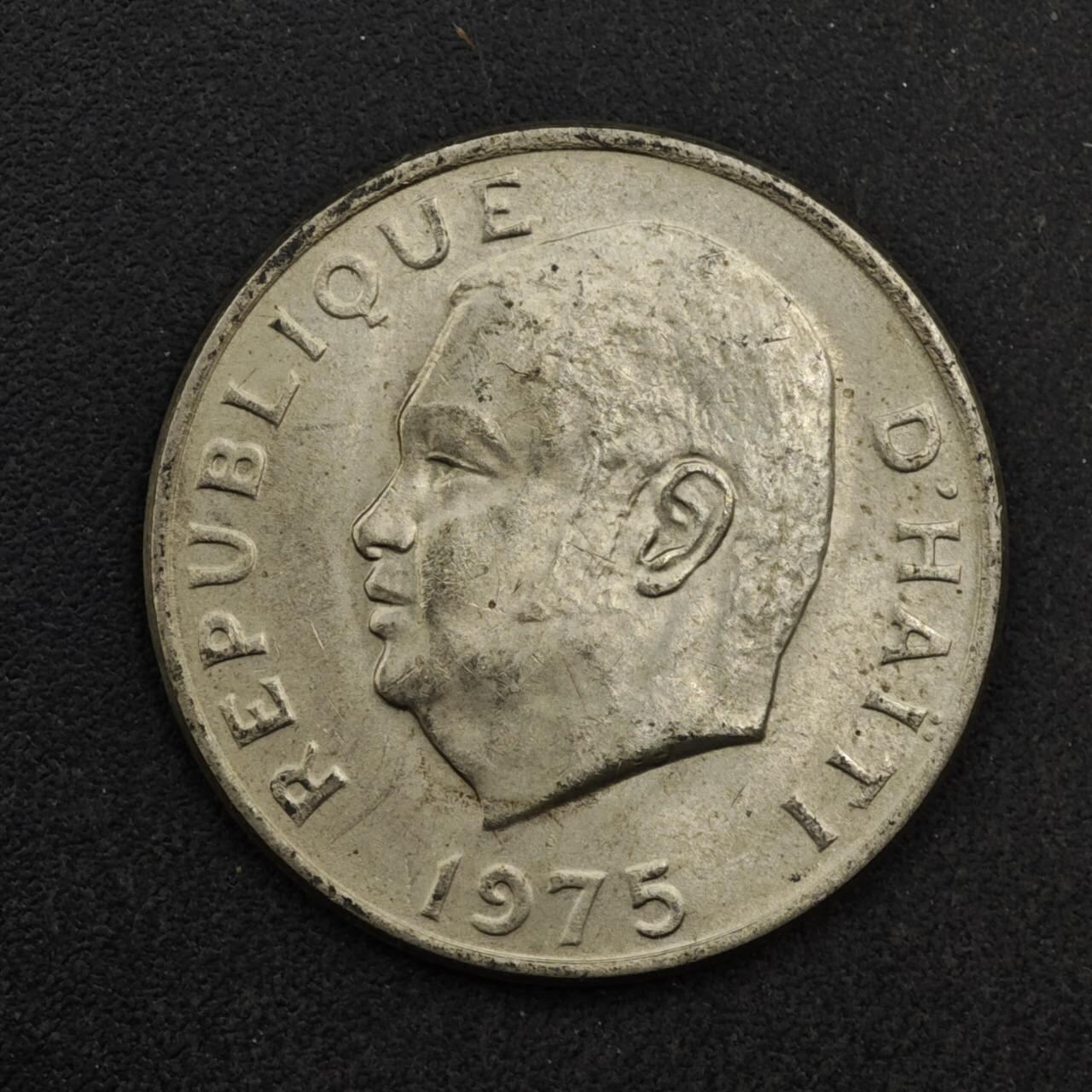 【淘币小摊】限时拍第八百三十九拍  散币银币场  满百包邮可预留两周  周一统一发货  海地1975年10分fao纪念币