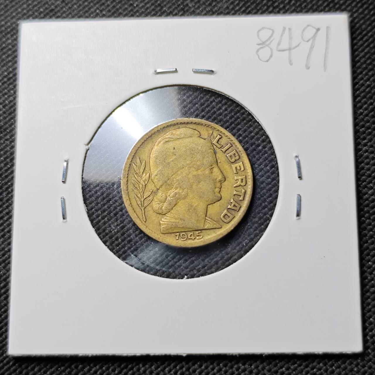 KK钱币收藏小铺  第384期  2月预留时间 周末发货  阿根廷10分铜币