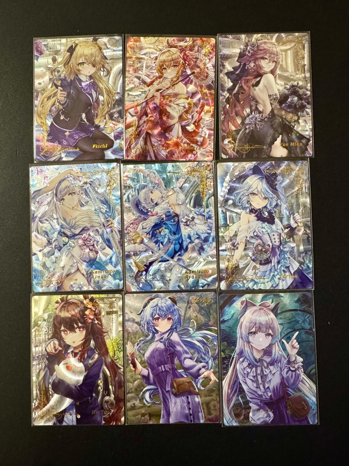 NO.20 好又多金牌大场，新年马到成功！新店点关注不迷路！每周一站式配齐，方便凑单！（周6晚8点截拍，卖家送拍0抽成！） 原神系列卡牌 著名画师唯美画风 球星卡尺寸 粗闪