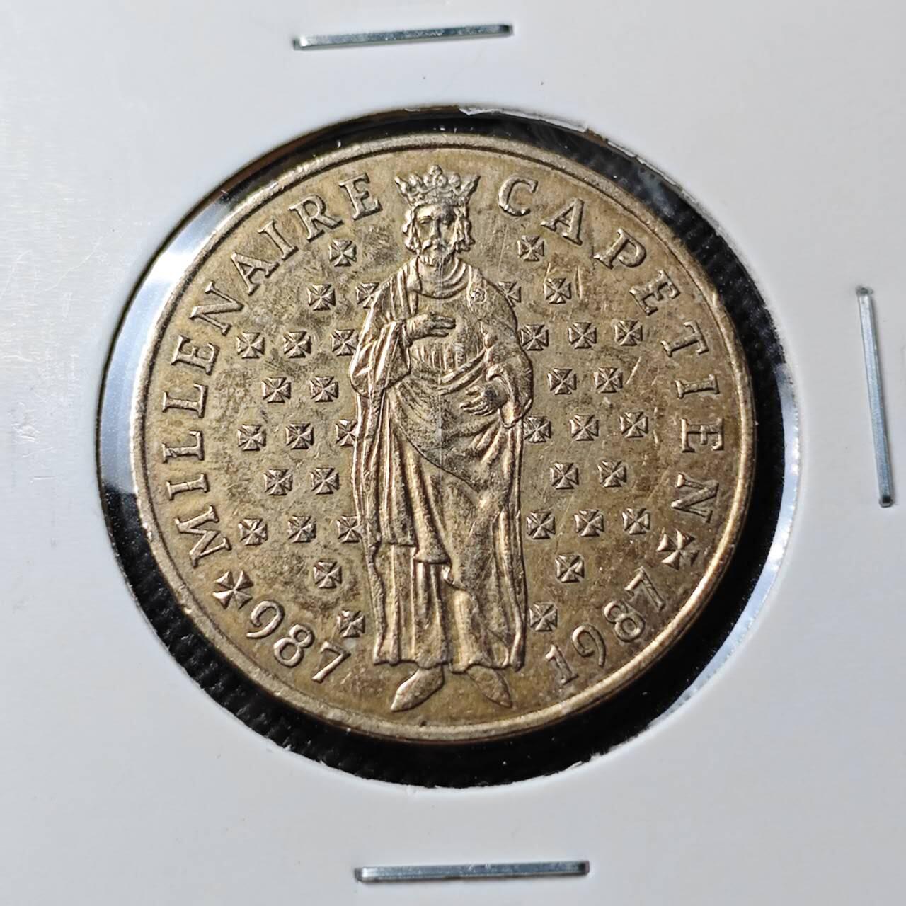 KK钱币收藏小铺  第384期  2月预留时间 周末发货 法国10法郎纪念币 