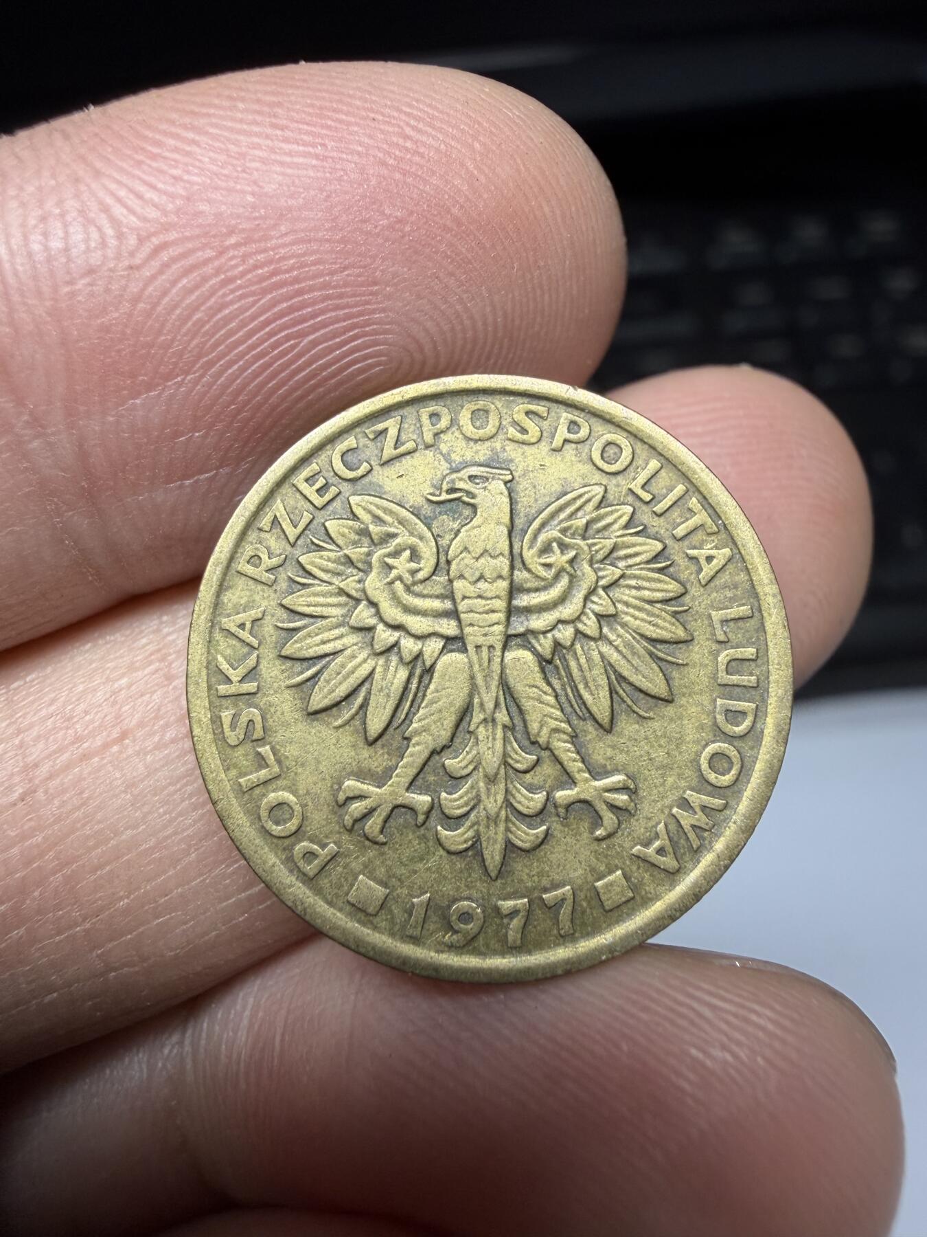 2026年集古藏今外币拍卖第一期-第1场—（总第298拍），可以寄存60天，满160元包邮。 1977年波兰2兹罗提