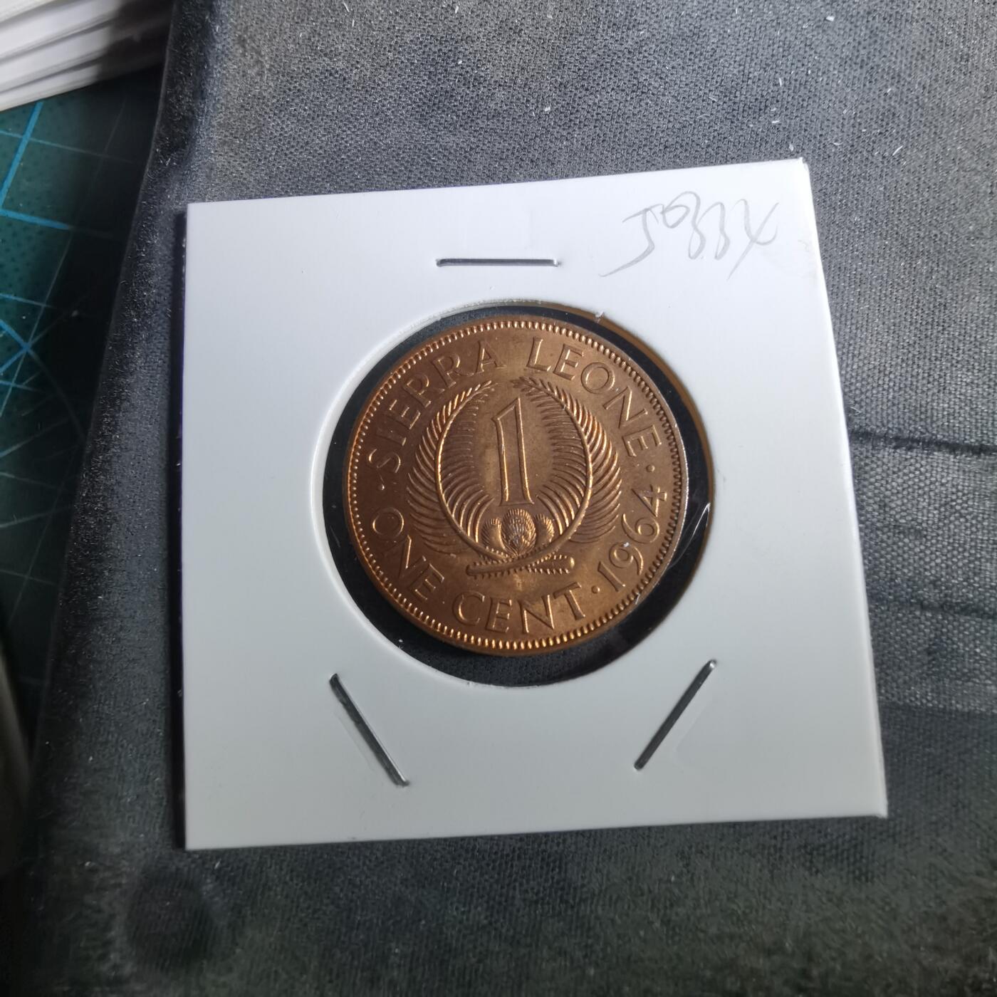 沼泽如烟--第950场 塞拉利昂1964年一分