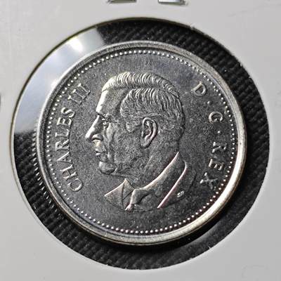 KK钱币收藏小铺  第383期  2月预留时间 周末发货 -  2024加拿大25分