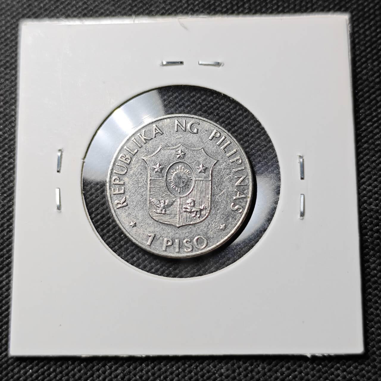 KK钱币收藏小铺  第384期  2月预留时间 周末发货  1992菲律宾1比索纪念币