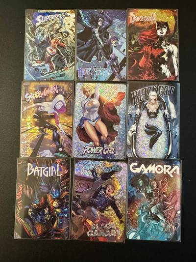 NO.20 好又多金牌大场，新年马到成功！新店点关注不迷路！每周一站式配齐，方便凑单！（周6晚8点截拍，卖家送拍0抽成！） - 江东 美漫系列女性角色9张 碎花彩闪