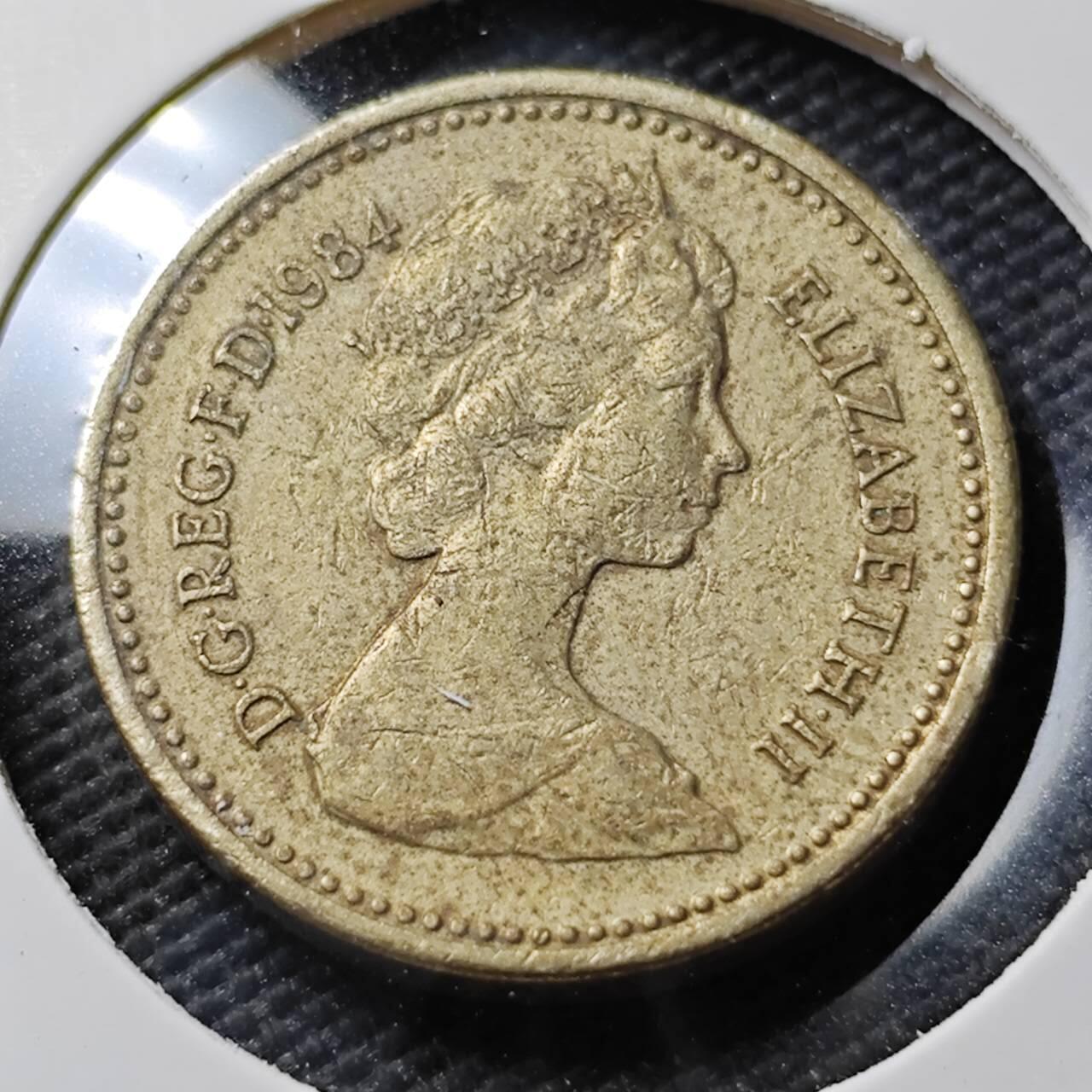 KK钱币收藏小铺  第383期  2月预留时间 周末发货  英国1镑