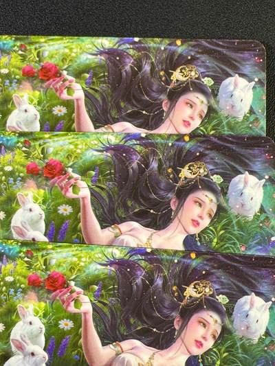 NO.20.5 好又多妹卡大赏，祝你新年旺桃花~只能从此链接进的专场！新店点关注不迷路~每周一站式配齐，方便凑单！（周5晚9点截拍，卖家送拍免费！） - 焱卡文化 燎原绝色绘卷 胡媚娘 三渐变 普卡