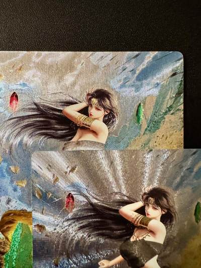 NO.20.5 好又多妹卡大赏，祝你新年旺桃花~只能从此链接进的专场！新店点关注不迷路~每周一站式配齐，方便凑单！（周5晚9点截拍，卖家送拍免费！） - 奇点 邓婵玉 红妆+战损 粗闪两张