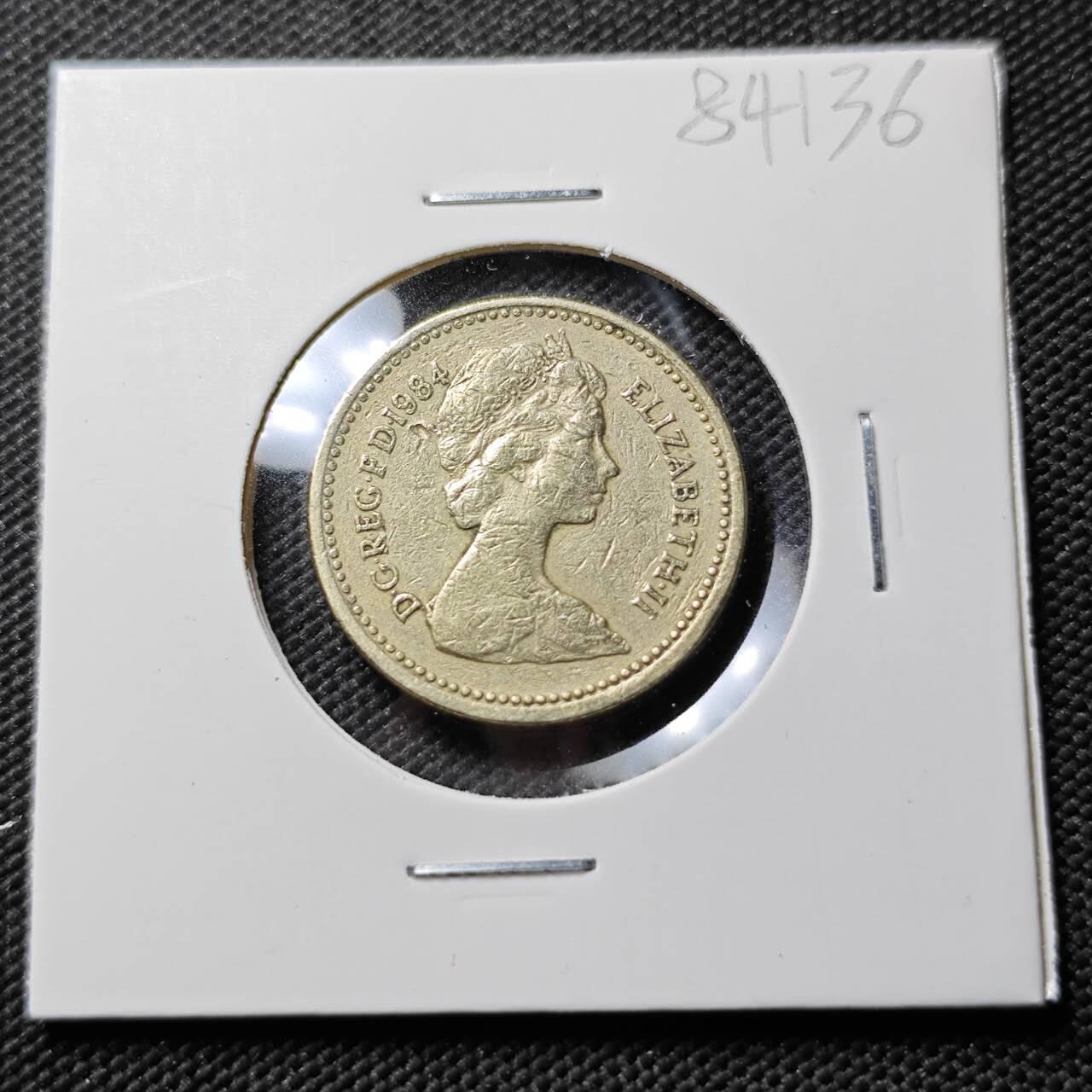 KK钱币收藏小铺  第384期  2月预留时间 周末发货  英国1镑