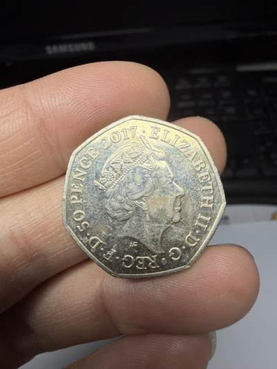 2026年集古藏今外币拍卖第一期-第1场—（总第298拍），可以寄存60天，满160元包邮。 - 2017年英国彼得兔纪念币50便士