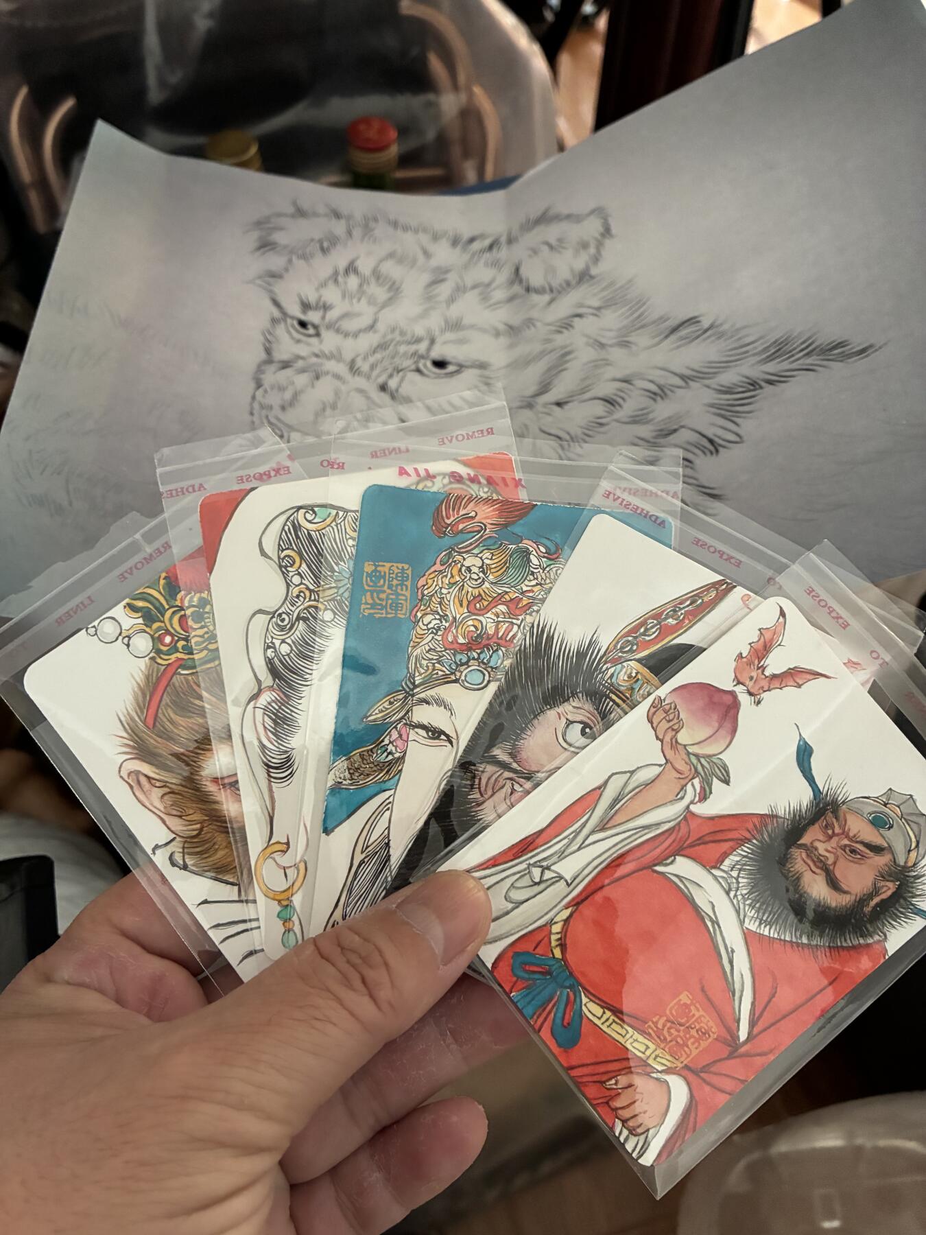 手绘卡画家手绘卡牌