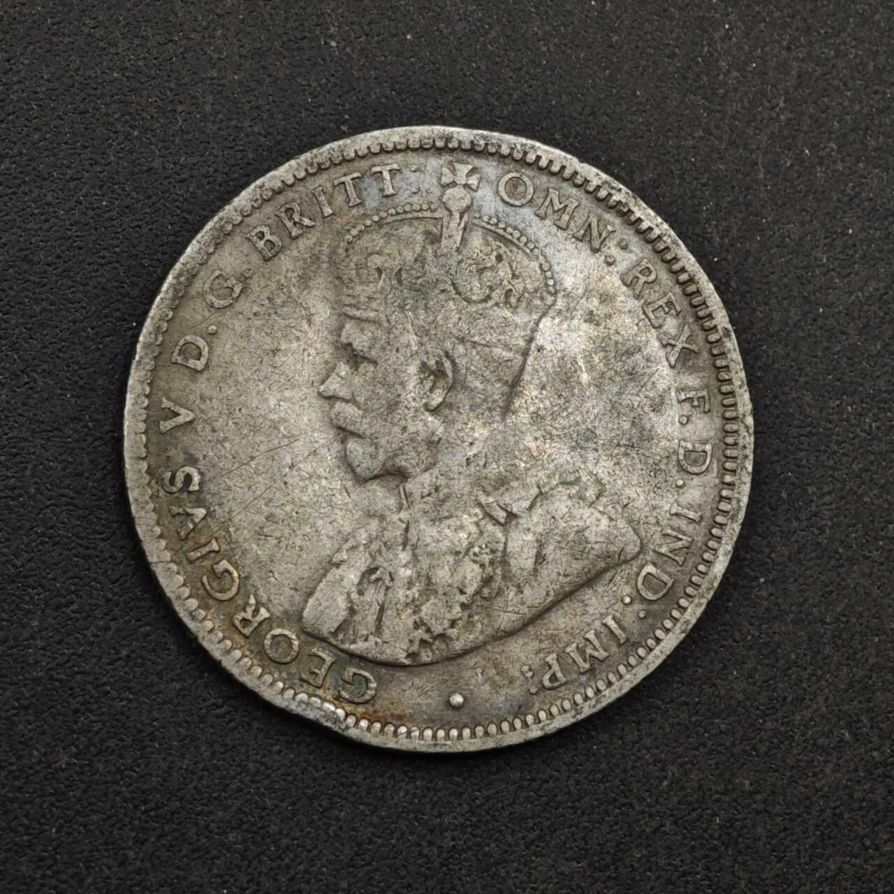 【淘币小摊】限时拍第八百三十九拍  散币银币场  满百包邮可预留两周  周一统一发货  澳大利亚1931年乔治五世一先令银币参考银价87