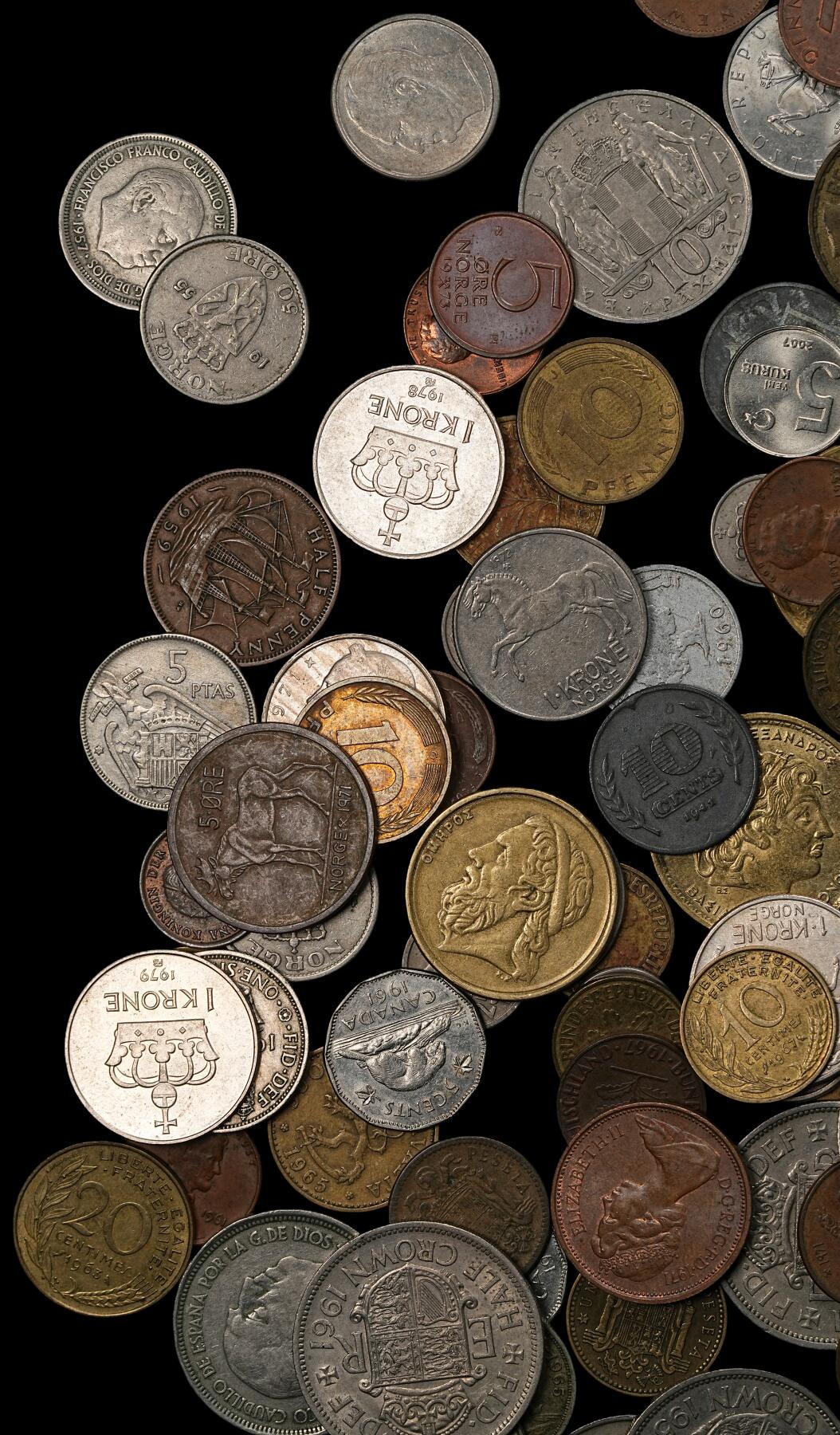 修遠堂世界钱币第一百期 世界硬币 第一组 约140余枚