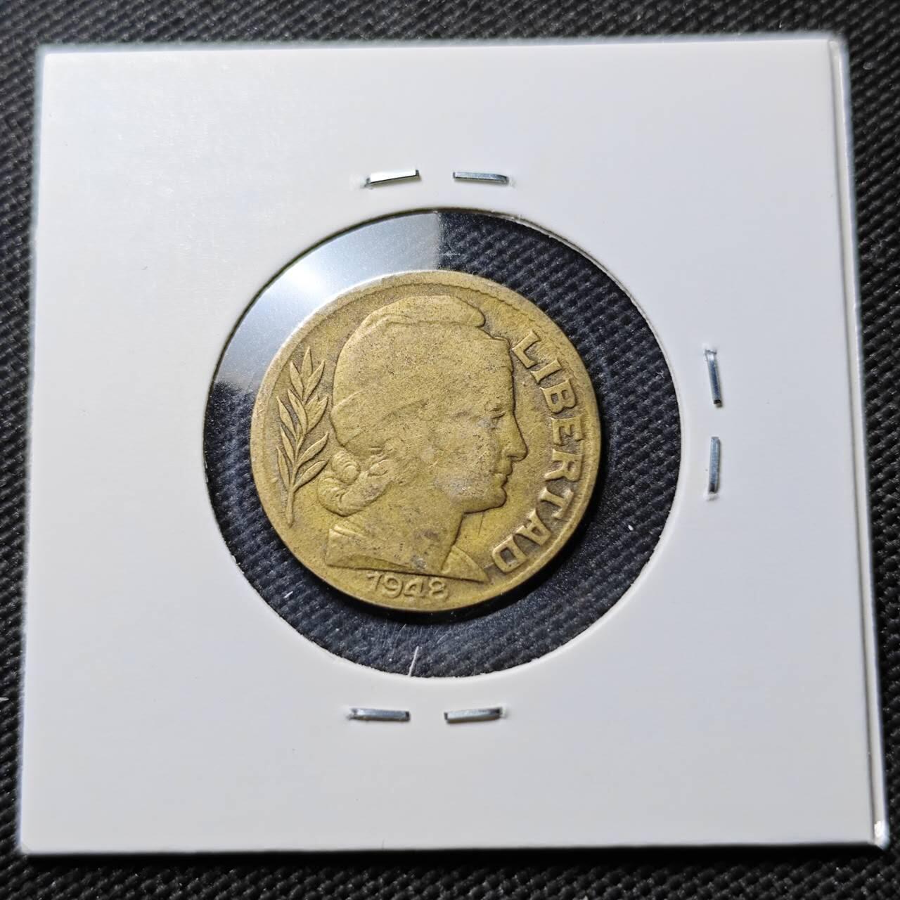 KK钱币收藏小铺  第384期  2月预留时间 周末发货  阿根廷20分铜币