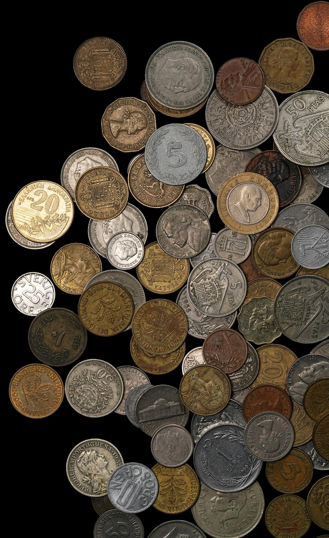 修遠堂世界钱币第一百期 世界硬币 第一组 约180枚