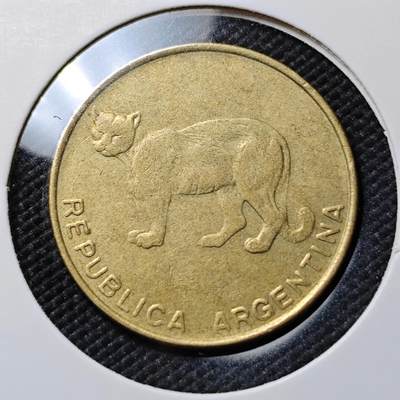 KK钱币收藏小铺  第384期  2月预留时间 周末发货 -  阿根廷 猫