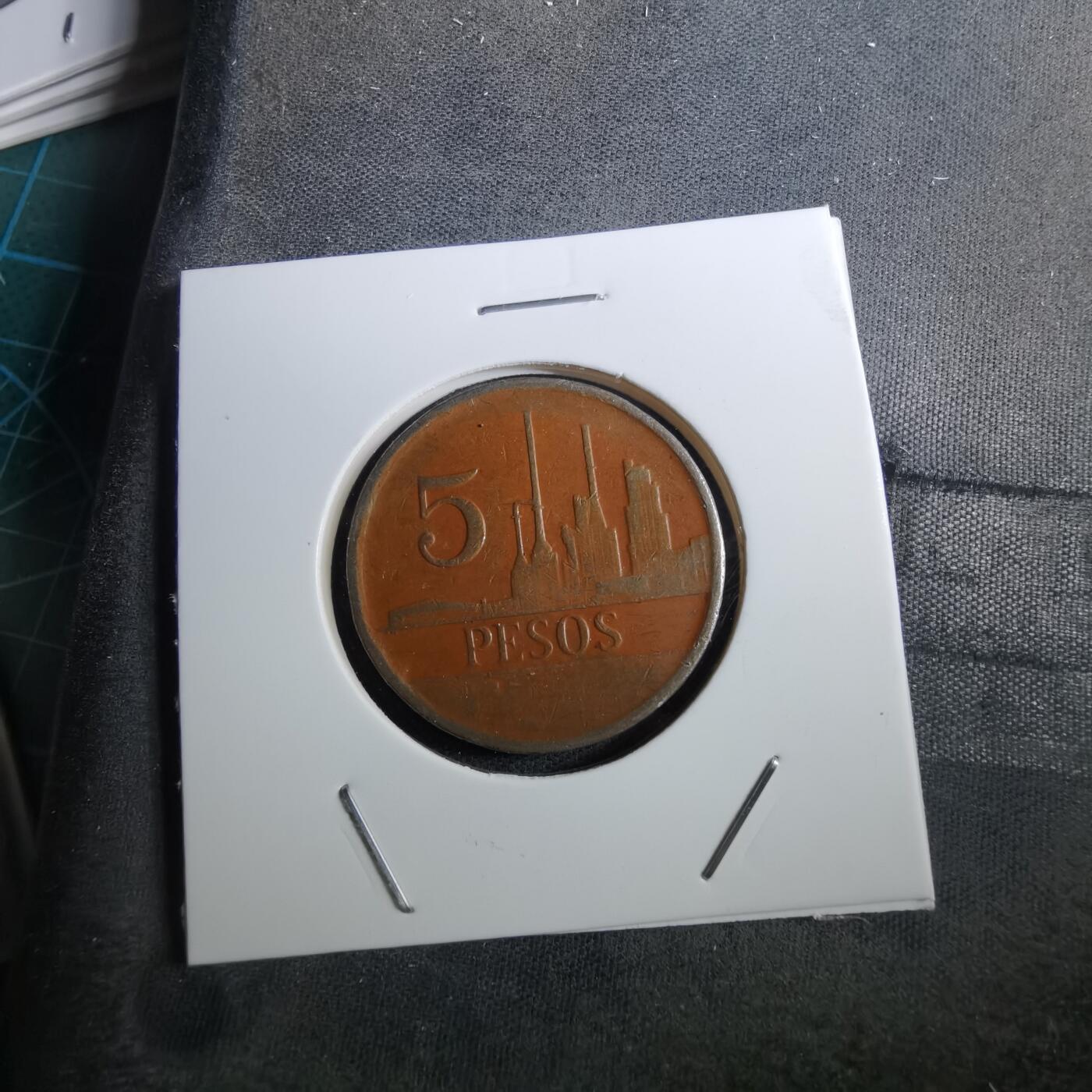 沼泽如烟--第950场 哥伦比亚1980年5比索