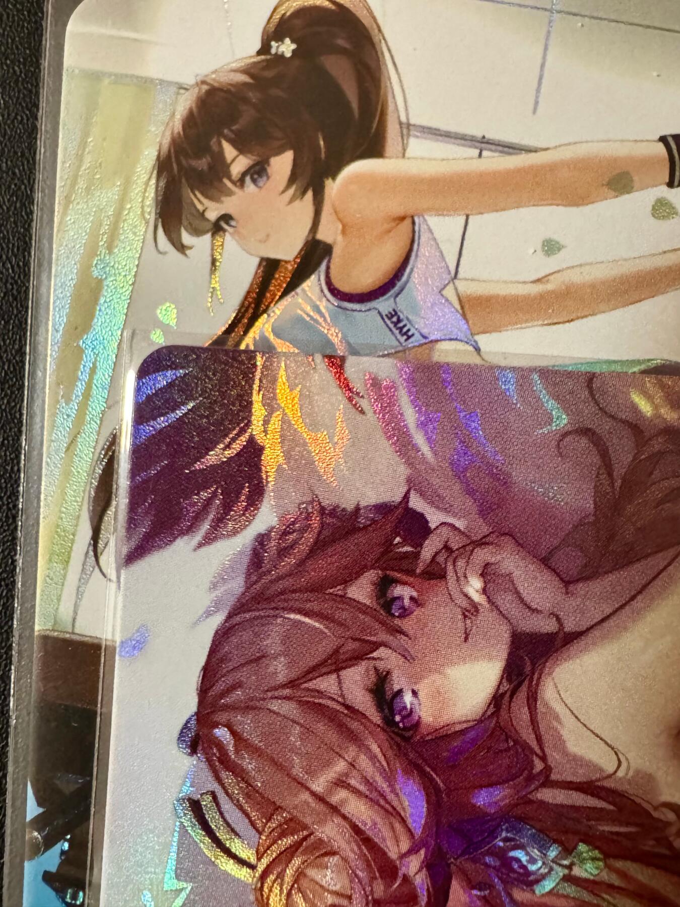 NO.20.5 好又多妹卡大赏，祝你新年旺桃花~只能从此链接进的专场！新店点关注不迷路~每周一站式配齐，方便凑单！（周5晚9点截拍，卖家送拍免费！） 鸡腿卡牌 2张彩闪