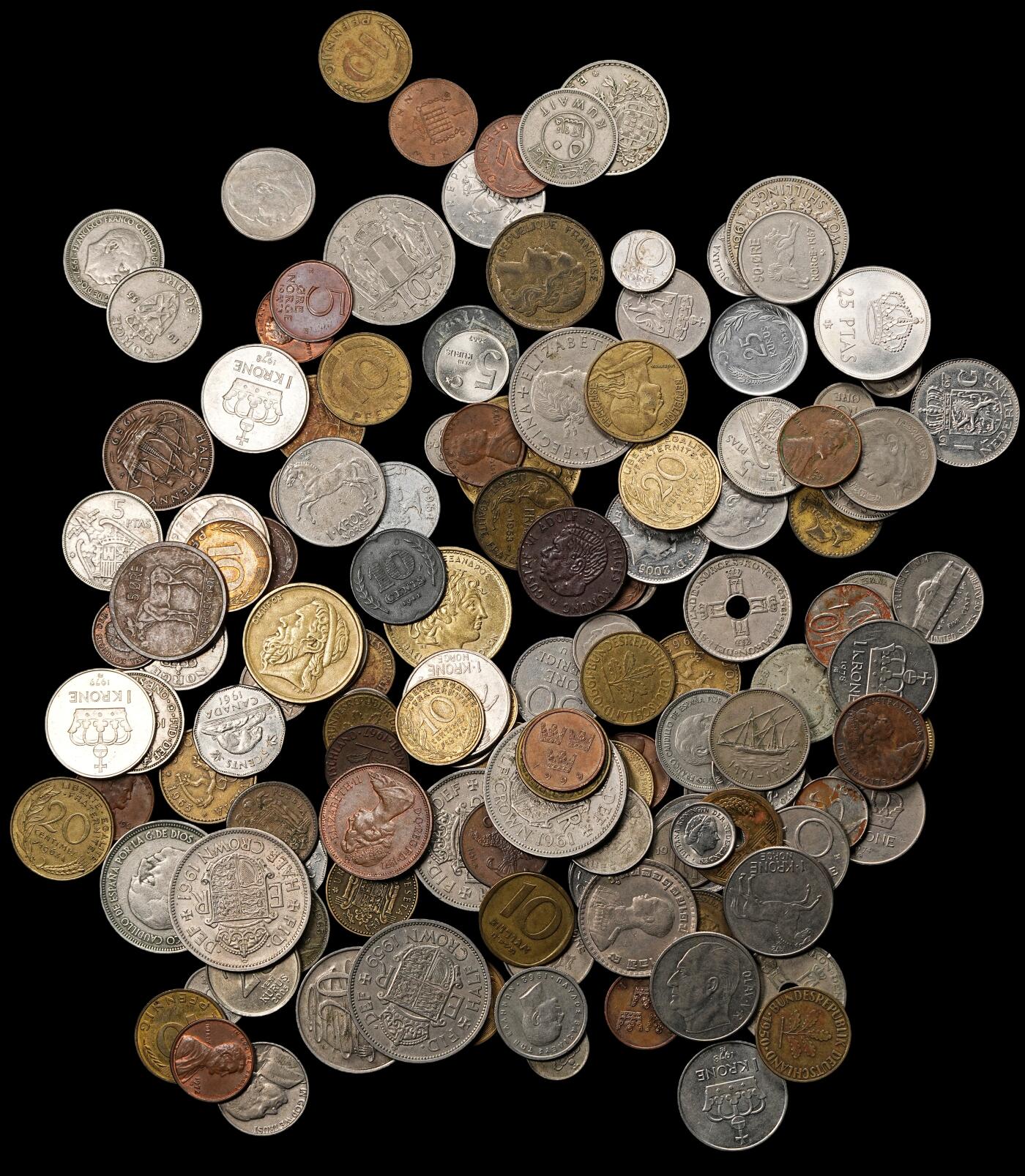 修遠堂世界钱币第一百期 世界硬币 第一组 约140余枚