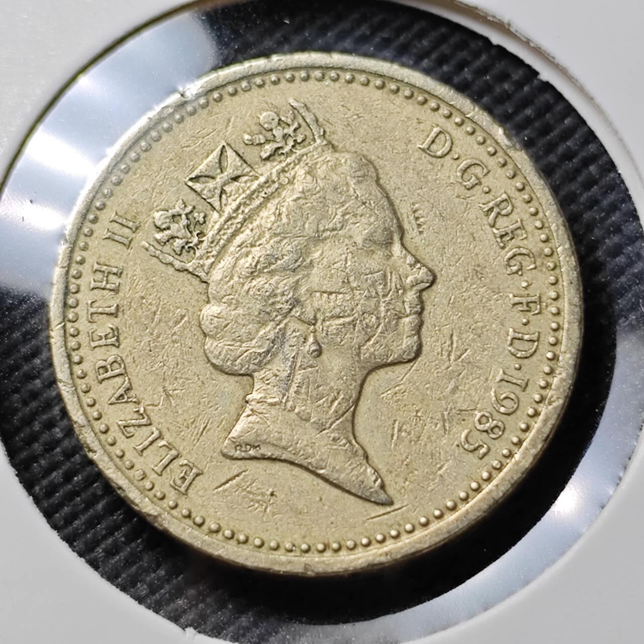 KK钱币收藏小铺  第384期  2月预留时间 周末发货  英国1镑