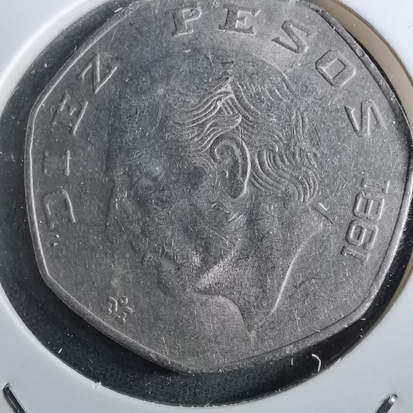 沼泽如烟--第950场 墨西哥1981年10比索