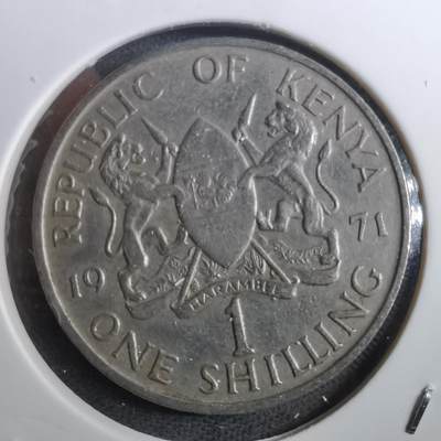 沼泽如烟--第950场 - 肯尼亚1971年1先令