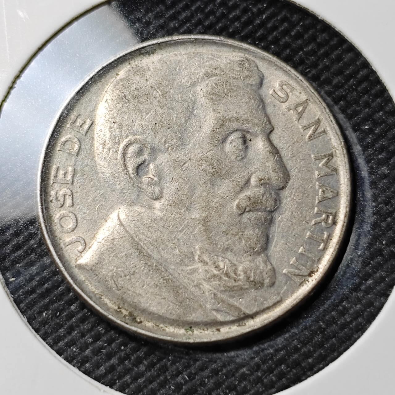 KK钱币收藏小铺  第384期  2月预留时间 周末发货  阿根廷20分纪念币