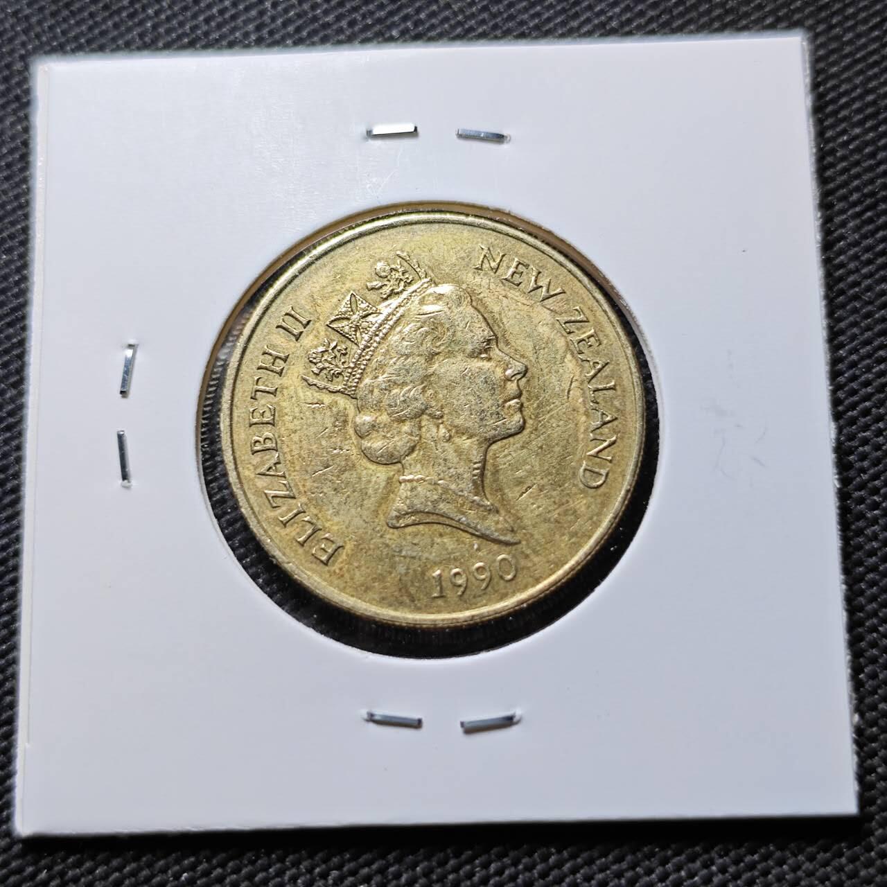 KK钱币收藏小铺  第384期  2月预留时间 周末发货  新西兰2元