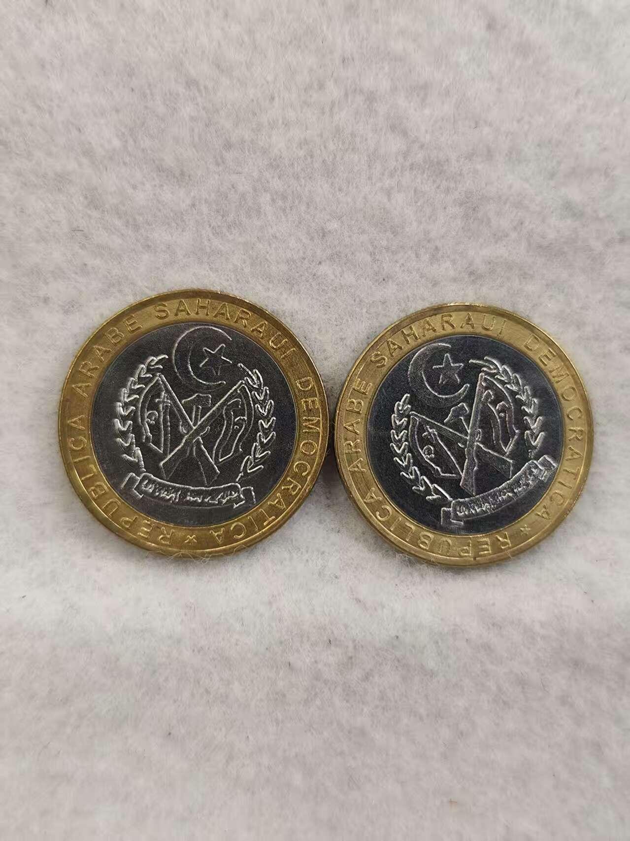 G&W世界散币，银币处理专场（第41场） 西撒哈拉2004年500比塞塔 2枚