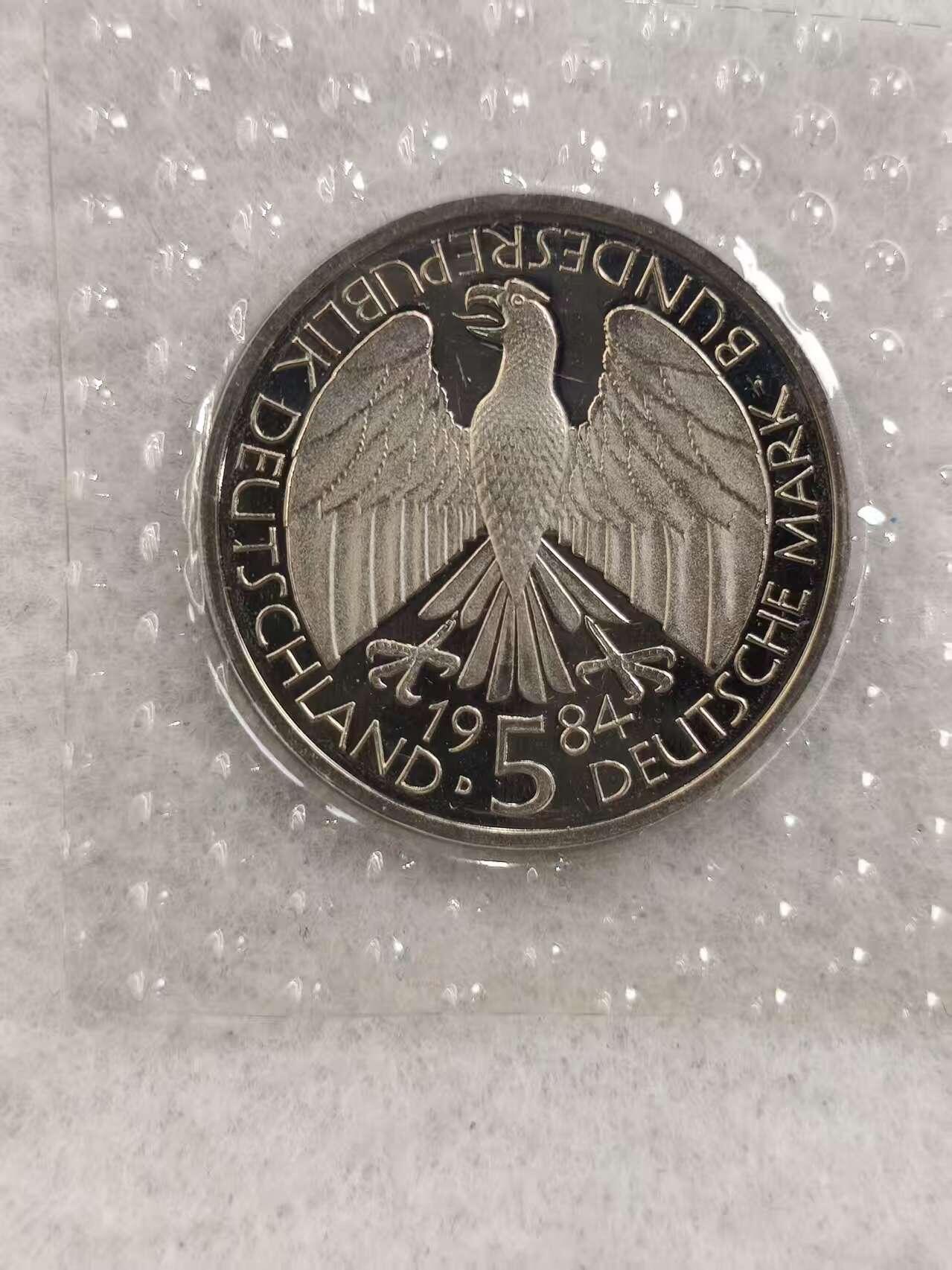 G&W世界散币，银币处理专场（第41场） 德国1984年5马克