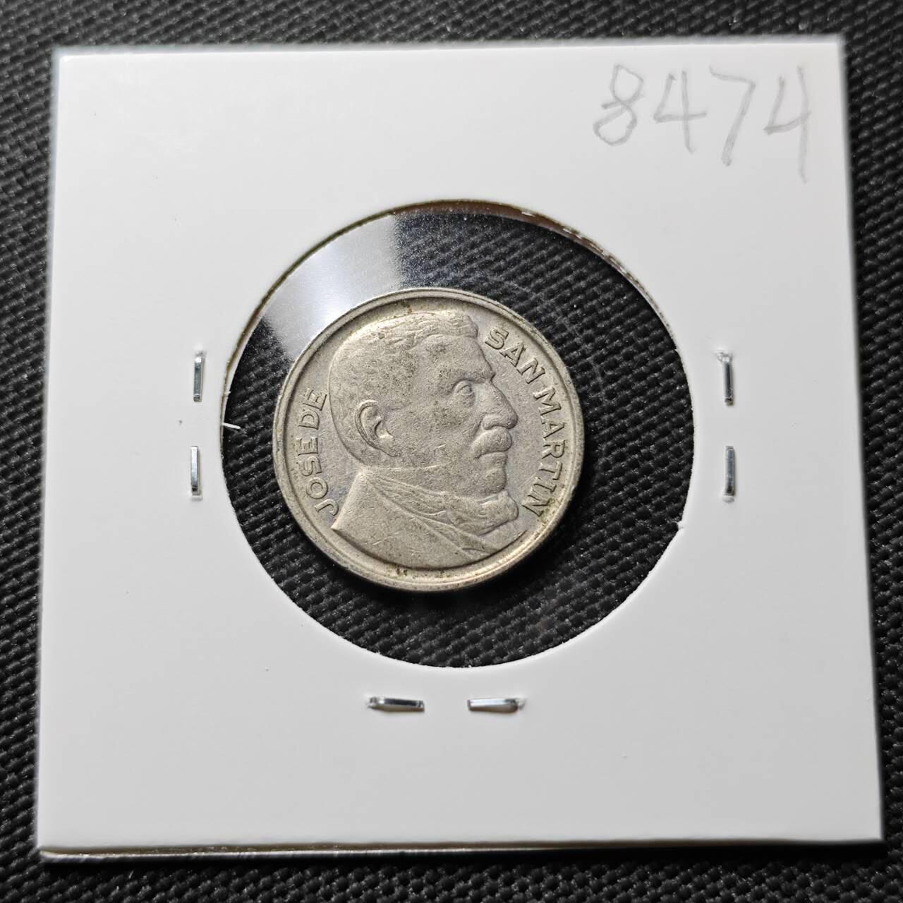 KK钱币收藏小铺  第384期  2月预留时间 周末发货  阿根廷10分纪念币