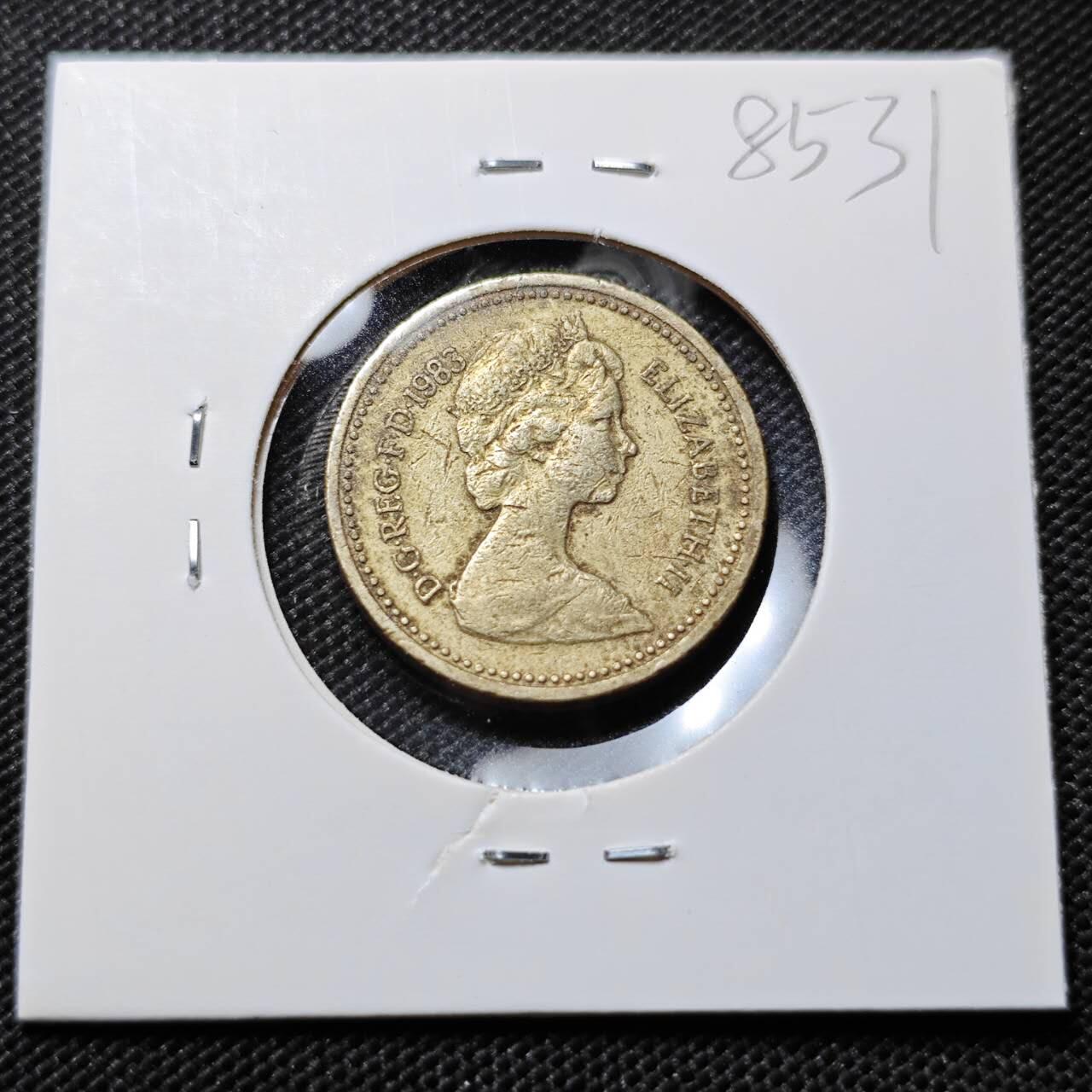 KK钱币收藏小铺  第385期  2月预留时间 周末发货  英国1镑