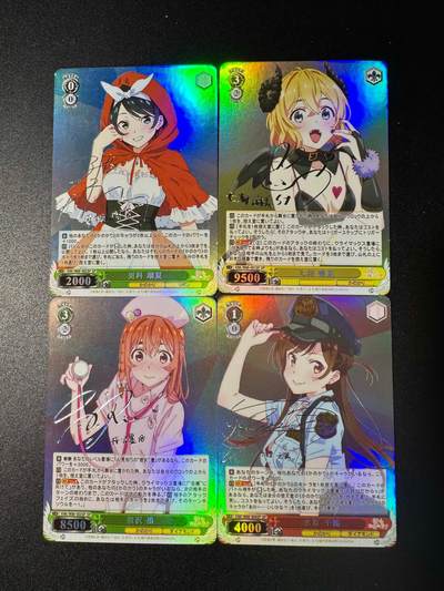 NO.20 好又多金牌大场，新年马到成功！新店点关注不迷路！每周一站式配齐，方便凑单！（周6晚8点截拍，卖家送拍0抽成！） - 租借女友 仿黑白之翼 烫金 彩闪 小套卡