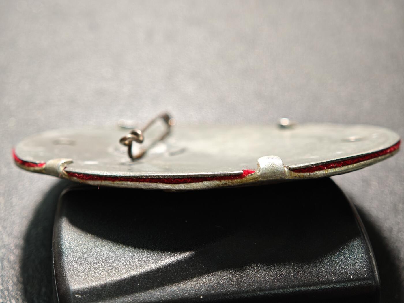 【德藏】世界币章拍卖第160期 德国冲锋队莱茵大队忠诚服务证章 带厂标 直径约：61.1mm×75.3mm；重约：23.6g（原图请联系客服）