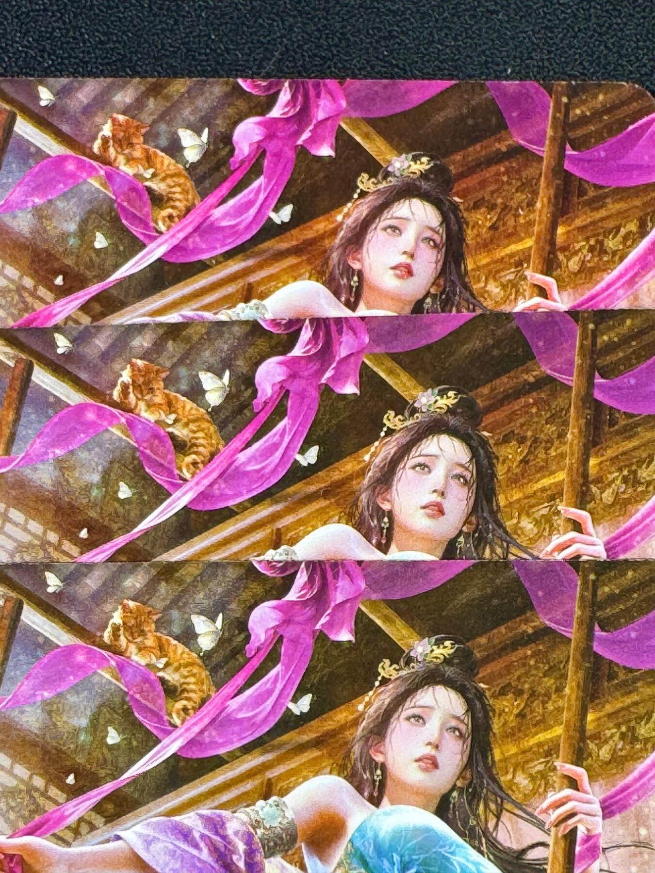 NO.20.5 好又多妹卡大赏，祝你新年旺桃花~只能从此链接进的专场！新店点关注不迷路~每周一站式配齐，方便凑单！（周5晚9点截拍，卖家送拍免费！） 焱卡文化 燎原绝色绘卷  李瓶儿 三渐变 普卡