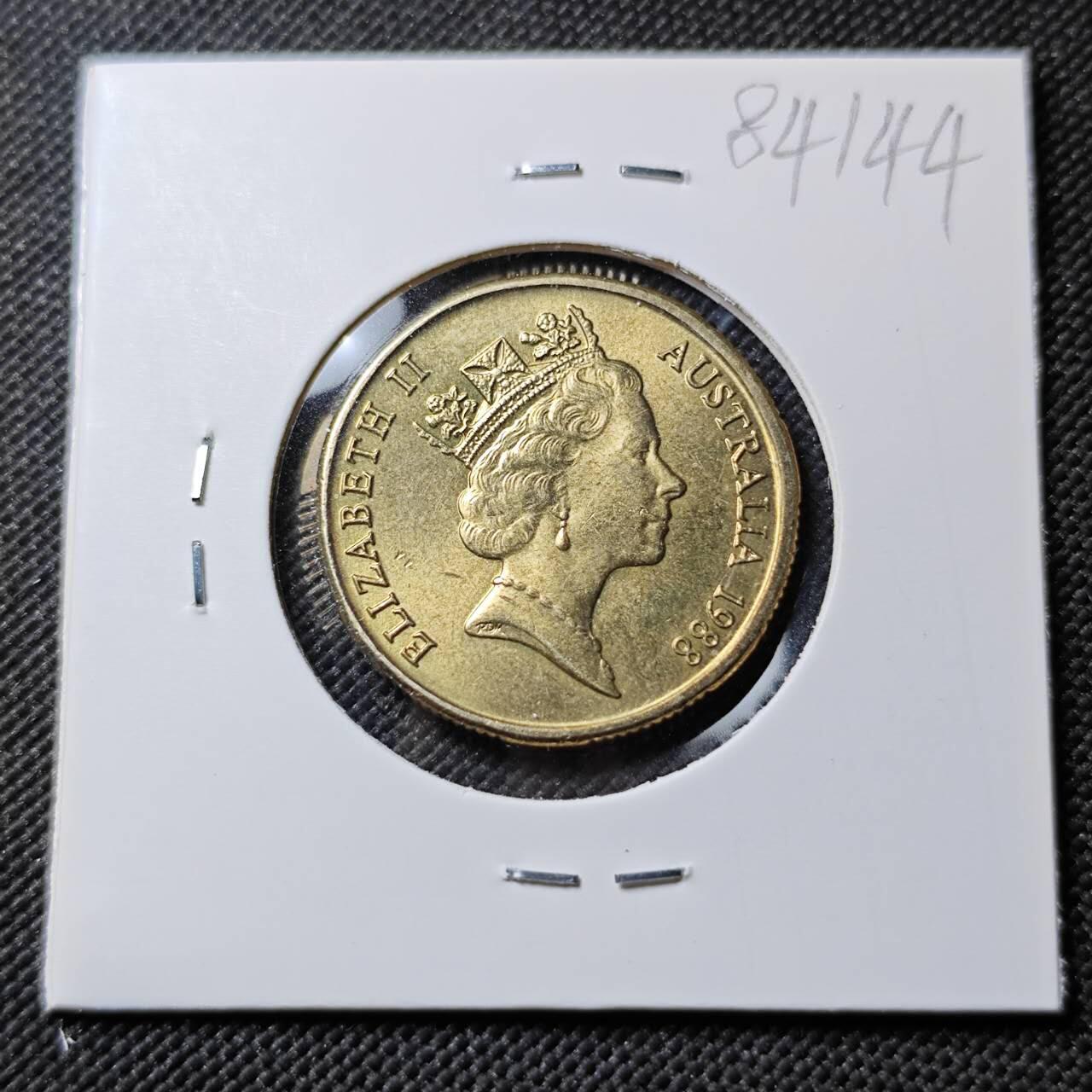 KK钱币收藏小铺  第384期  2月预留时间 周末发货  澳大利亚1元纪念币