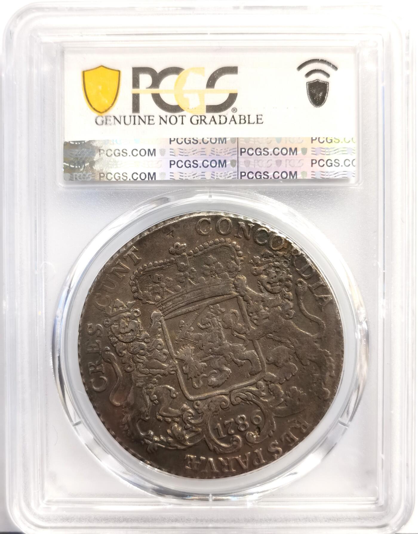 博洋堂“岁启嘉年”2026新年精品大拍专场暨第155期（全场包邮） PCGS XF 荷兰1786年西弗里斯兰省1杜卡特马剑大银币