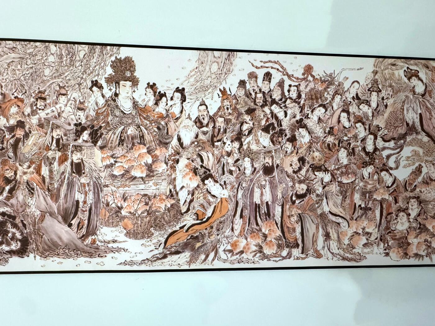 NO.20 好又多金牌大场，新年马到成功！新店点关注不迷路！每周一站式配齐，方便凑单！（周6晚8点截拍，卖家送拍0抽成！） 【卷轴】彫仙《瑶池仙会图》已装裱