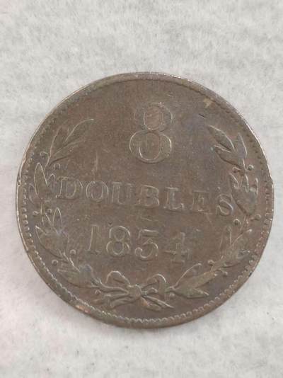 G&W世界散币，银币处理专场（第41场） - 根西岛1834年8道布