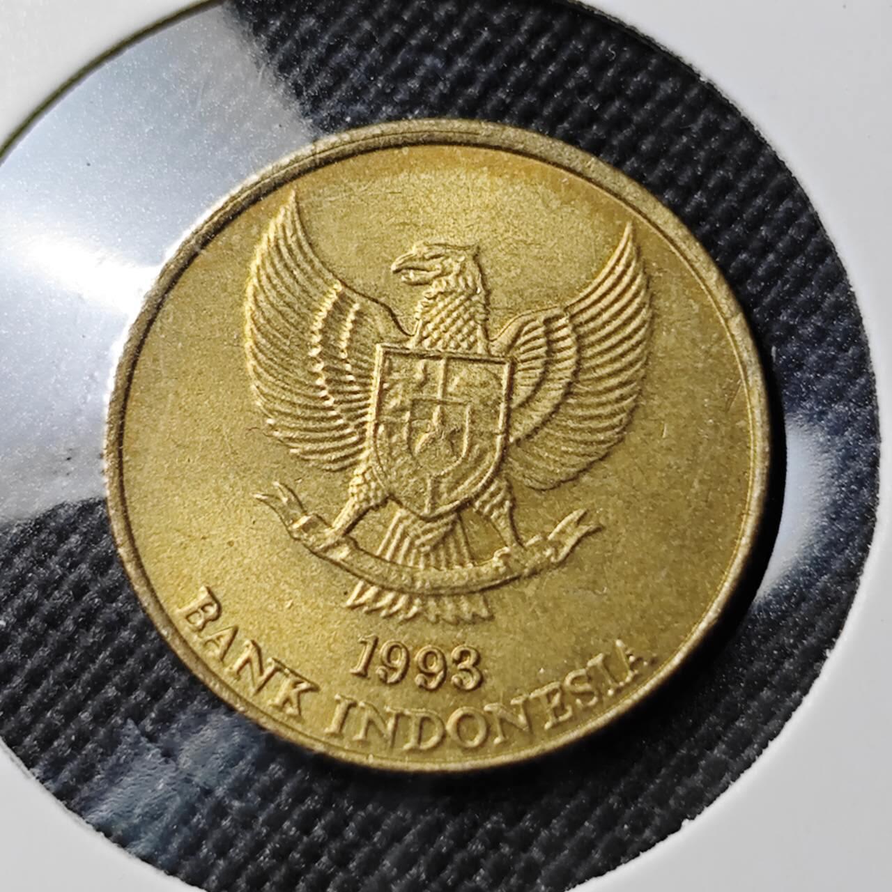 KK钱币收藏小铺  第383期  2月预留时间 周末发货  印度尼西亚50卢比 好品