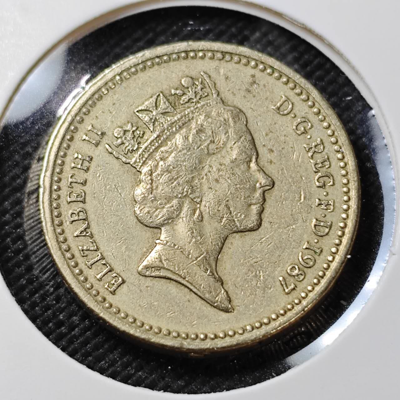 KK钱币收藏小铺  第385期  2月预留时间 周末发货  英国1镑